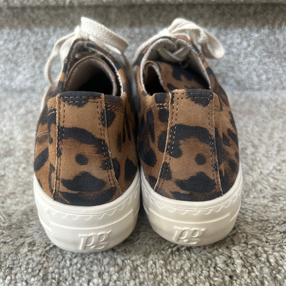 Paul Green Bixby Low Top Platform Sneakers in Leopard. Like new. US 10/UK 7.5 - Picture 3 of 15